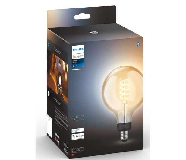 Philips Hue White ambiance Smart Żarówka Filament G125 E27 8719514301542 - 678462 - zdjęcie 3